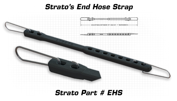 Heavy Duty End Hose Straps - Reduce Damage in Railcar Hose Separations
